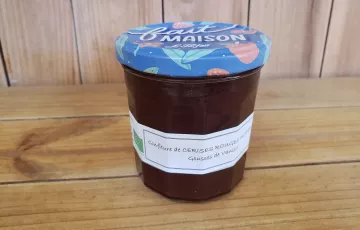 Confiture ce CERISES ROUGES aux Gousses de Vanille